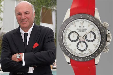 is kevin o'leary wearing watches.